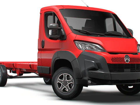 Chassi Citroen Jumper SCab 4300WB 2025 Modelo 3D