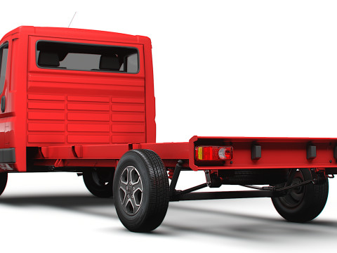 Citroen Jumper Chassis SCab 4300WB 2025 Modèle 3D