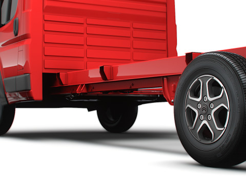 Citroen Jumper Chassis SCab 4300WB 2025 Modèle 3D