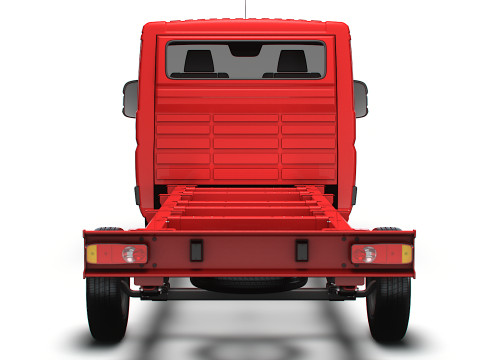 Citroen Jumper Chassis SCab 4300WB 2025 Modèle 3D