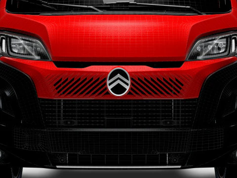 Citroen Jumper Telaio SCab 4300WB 2025 Modello 3D