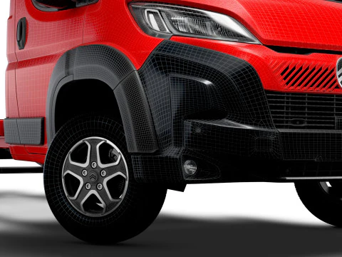 Citroen Jumper Telaio SCab 4300WB 2025 Modello 3D