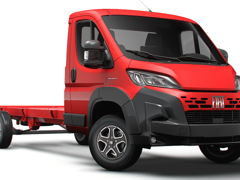 Fiat Ducato Chassis SCab 4300WB 2025 3Dモデル