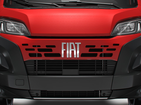 Fiat Ducato Chassis SCab 4300WB 2025 3D Model