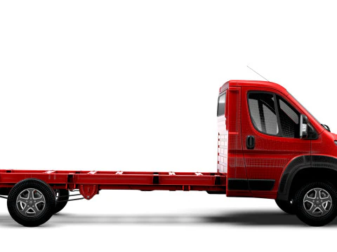 Chassi SCab 4300WB Opel Movano 2025 Modelo 3D