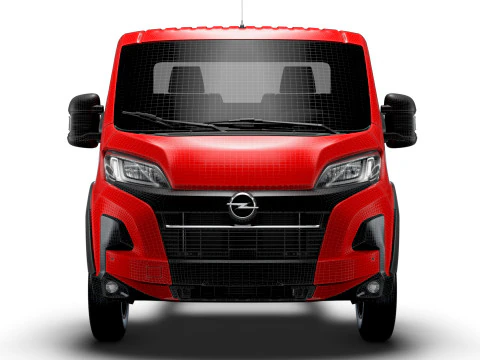 Chassi SCab 4300WB Opel Movano 2025 Modelo 3D