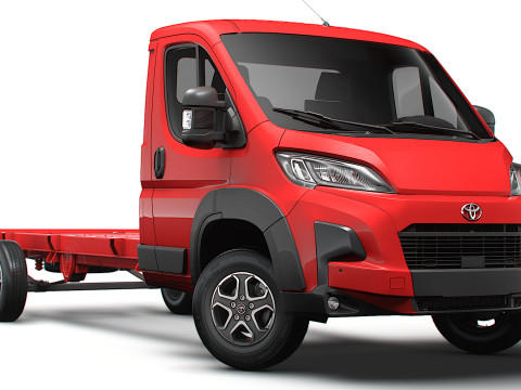 Toyota ProAce Max Chassis SCab 4300WB 2025 3D Модель