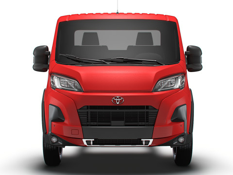 Toyota ProAce Max Chassis SCab 4300WB 2025 Model 3D