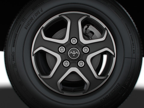 Toyota ProAce Max Chassis SCab 4300WB 2025 Model 3D