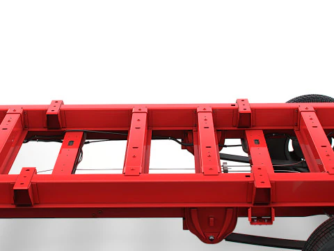 Vauxhall Movano Шасі SCab 4300WB 2025 р 3D Модель