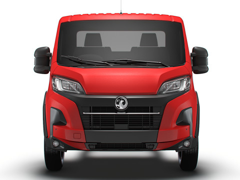 Vauxhall Movano Chassis SCab 4300WB 2025 Modello 3D