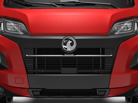 Vauxhall Movano Chassis SCab 4300WB 2025 Modello 3D