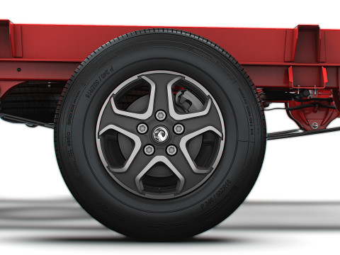 Vauxhall Movano Chassis SCab 4300WB 2025 Modello 3D
