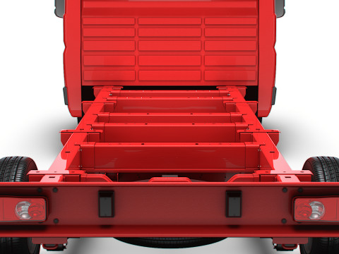 Vauxhall Movano Chassis SCab 4300WB 2025 Modello 3D