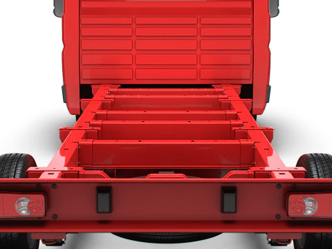 Vauxhall Movano Шасі SCab 4300WB 2025 р 3D Модель