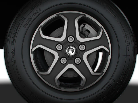 Vauxhall Movano Шасі SCab 4300WB 2025 р 3D Модель