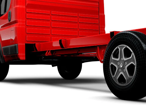 Vauxhall Movano Шасі SCab 4300WB 2025 р 3D Модель