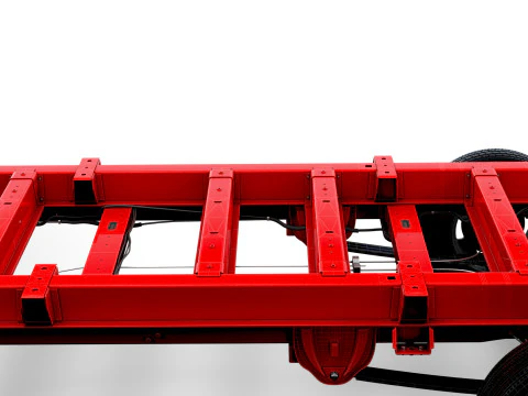 Vauxhall Movano Шасі SCab 4300WB 2025 р 3D Модель