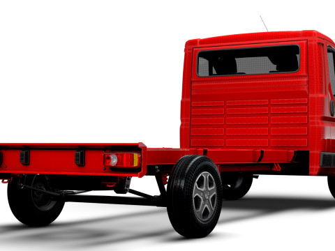 Vauxhall Movano Chassis SCab 4300WB 2025 Modello 3D