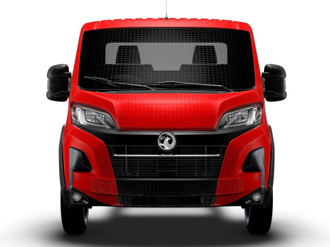 Vauxhall Movano Chassis SCab 4300WB 2025 Modello 3D