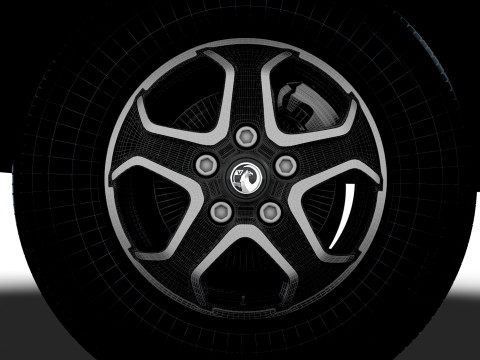 Vauxhall Movano Chassis SCab 4300WB 2025 Modello 3D