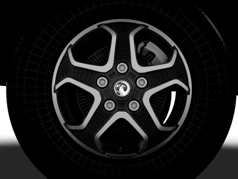 Vauxhall Movano Шасі SCab 4300WB 2025 р 3D Модель