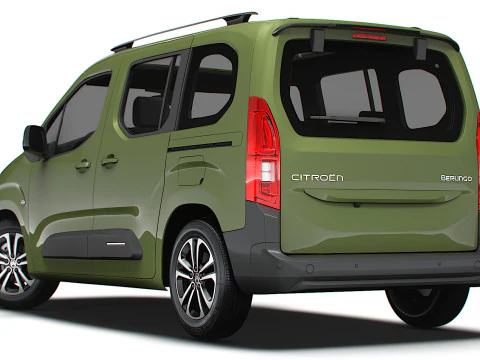 Citroen Berlingo 2025 3D Model