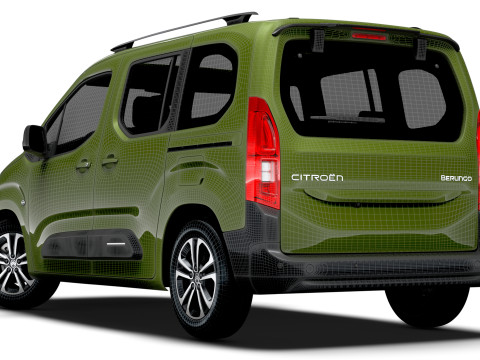 Citroen Berlingo 2025 3D Model