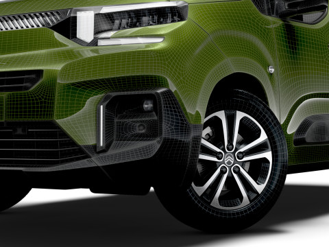 Citroen Berlingo 2025 3D Model