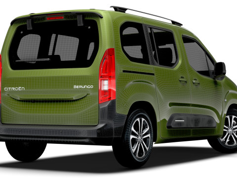 Citroen Berlingo 2025 3D Model