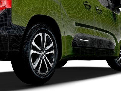 Citroen Berlingo 2025 3D Model