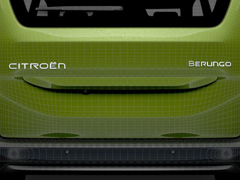 Citroen Berlingo 2025 3D Model