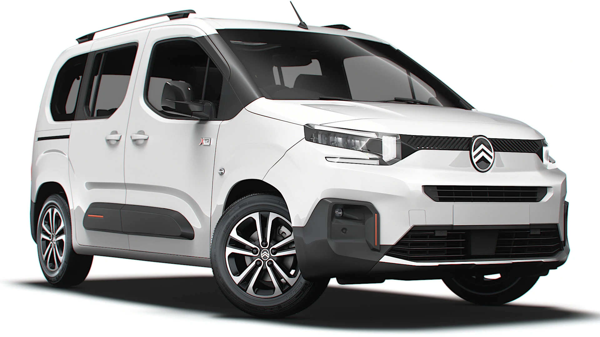 Citroen Berlingo XTR 2025 UKspec 3D Model .c4d .max .obj .3ds .fbx .stl .blend 