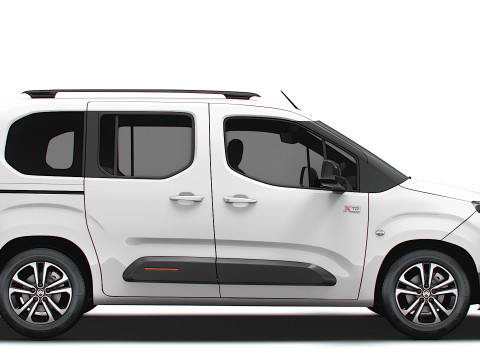 Citroen Berlingo XTR 2025 UKspec 3Dモデル