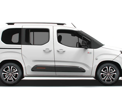 Citroen Berlingo XTR 2025 UKspec 3D Model