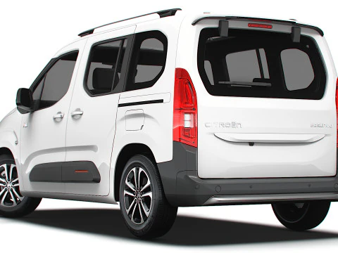 Citroen Berlingo XTR 2025 UKspec 3D Model