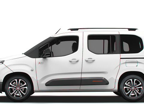 Citroen Berlingo XTR 2025 UKspec 3Dモデル