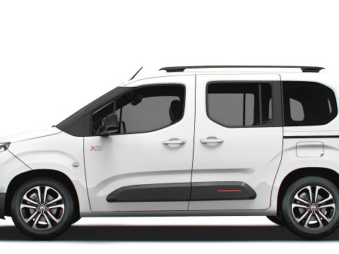Citroen Berlingo XTR 2025 UKspec 3D Model