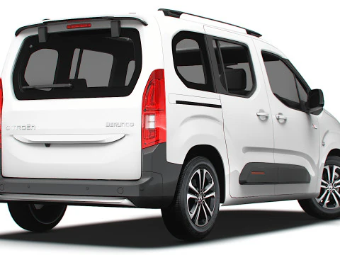 Citroen Berlingo XTR 2025 UKspec 3D Model