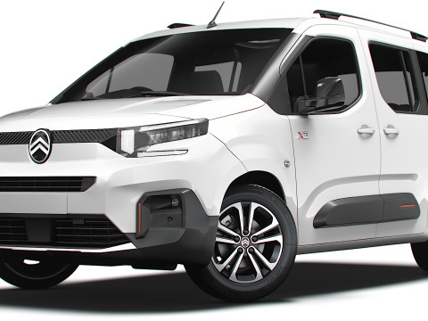 Citroen Berlingo XTR 2025 UKspec 3Dモデル