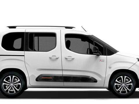 Citroen Berlingo XTR 2025 UKspec 3D Model