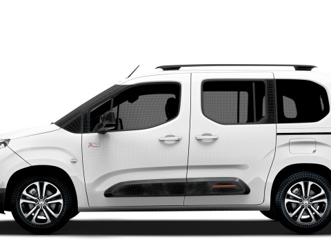 Citroen Berlingo XTR 2025 UKspec 3Dモデル