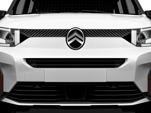 Citroen Berlingo XTR 2025 UKspec 3Dモデル