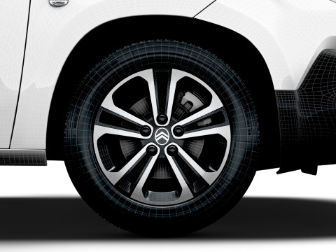 Citroen Berlingo XTR 2025 UKspec 3Dモデル