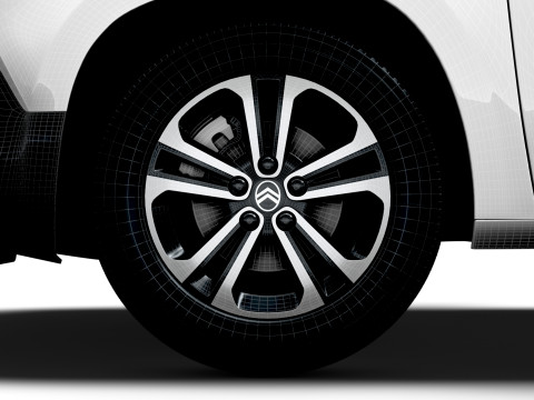 Citroen Berlingo XTR 2025 UKspec 3Dモデル