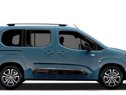 Citroen e Berlingo XTR 2025 3Dモデル