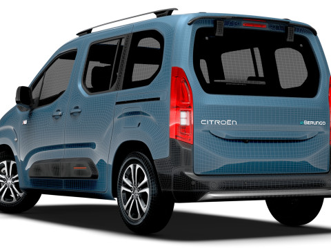 Citroen e Berlingo XTR 2025 3Dモデル