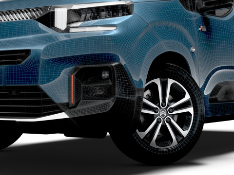 Citroen e Berlingo XTR 2025 3Dモデル