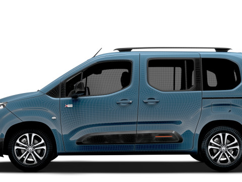 Citroen e Berlingo XTR 2025 3Dモデル