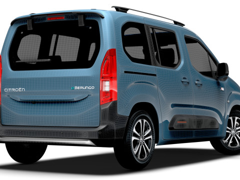 Citroen e Berlingo XTR 2025 3Dモデル